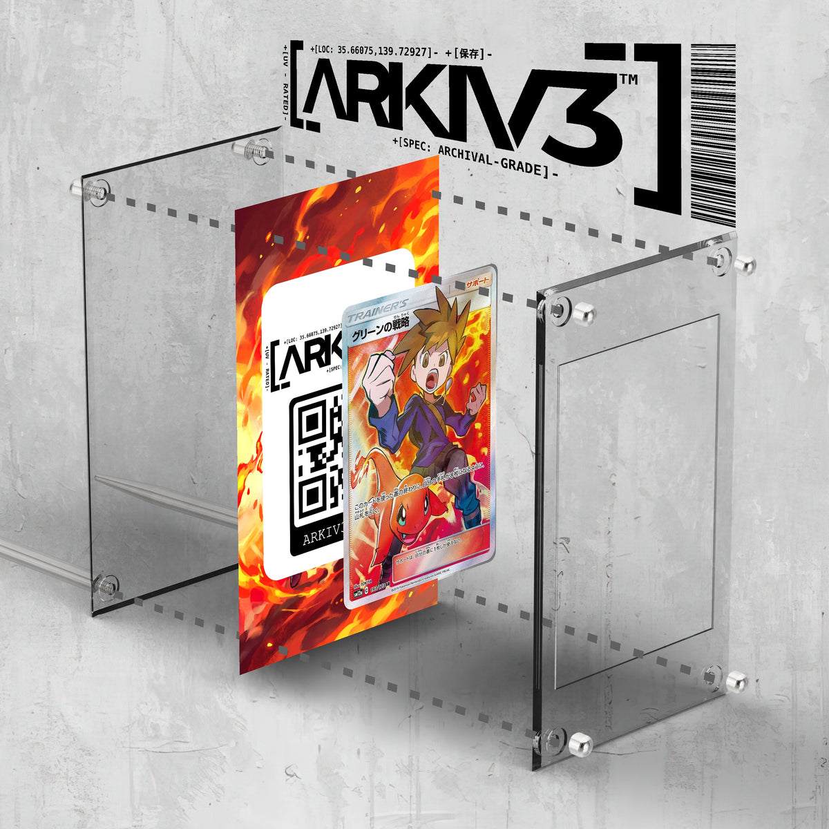 [UNIT: SM12a] // Blue's Strategy Extended Art Display Case - Raw