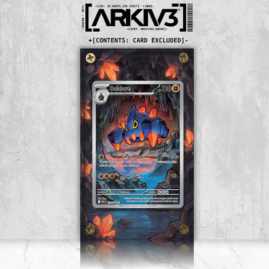 [UNIT: 128/86] // Boldore Extended Art Display Case - Raw