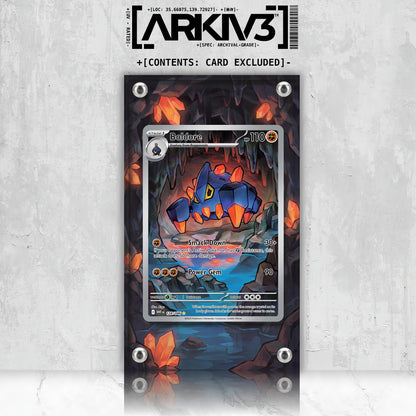 [UNIT: 128/86] // Boldore Extended Art Display Case - Raw