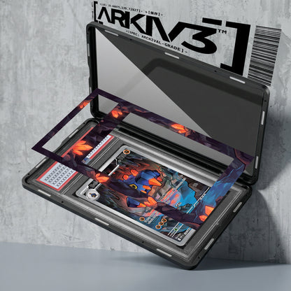 ARKIV3 PSA graded exploded mockup