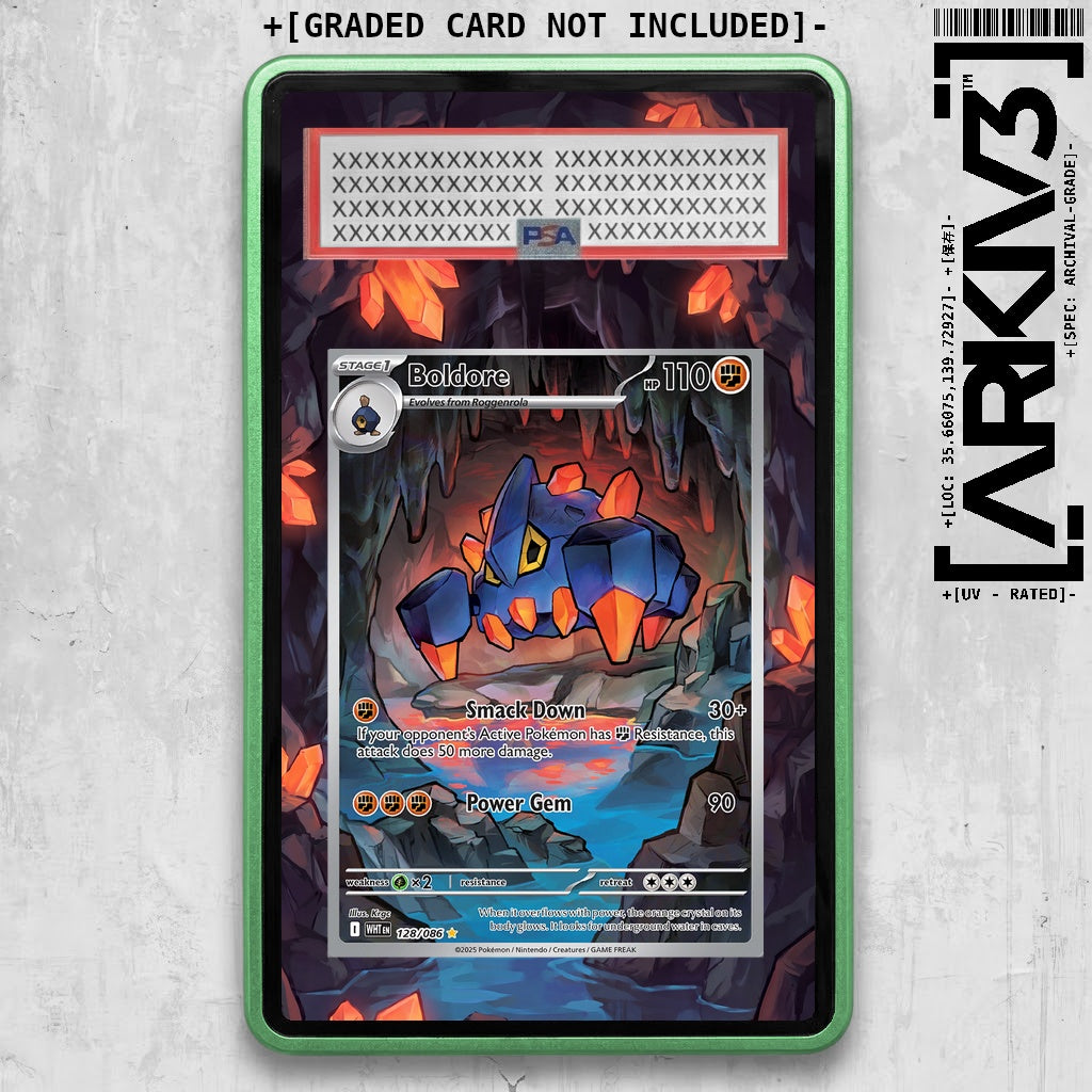 ARKIV3 PSA graded front - Green