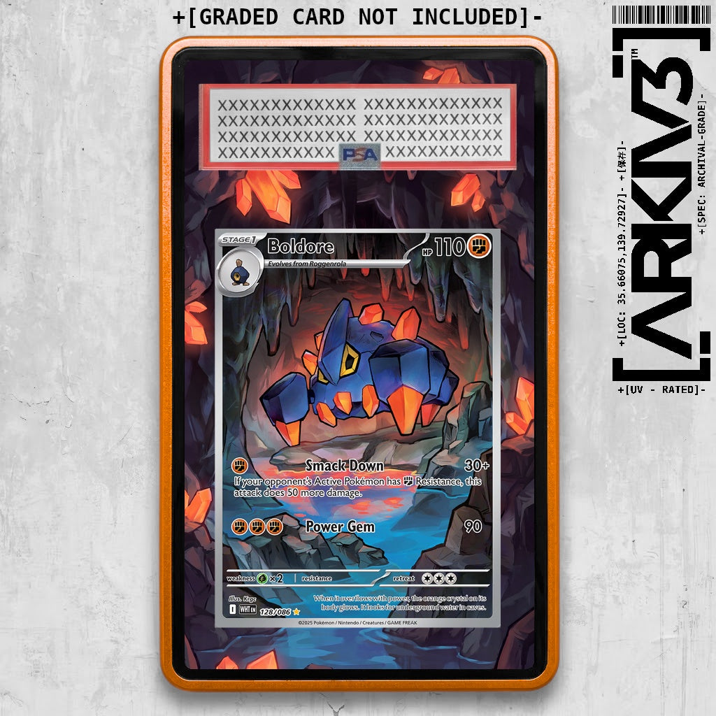 ARKIV3 PSA graded front - Orange