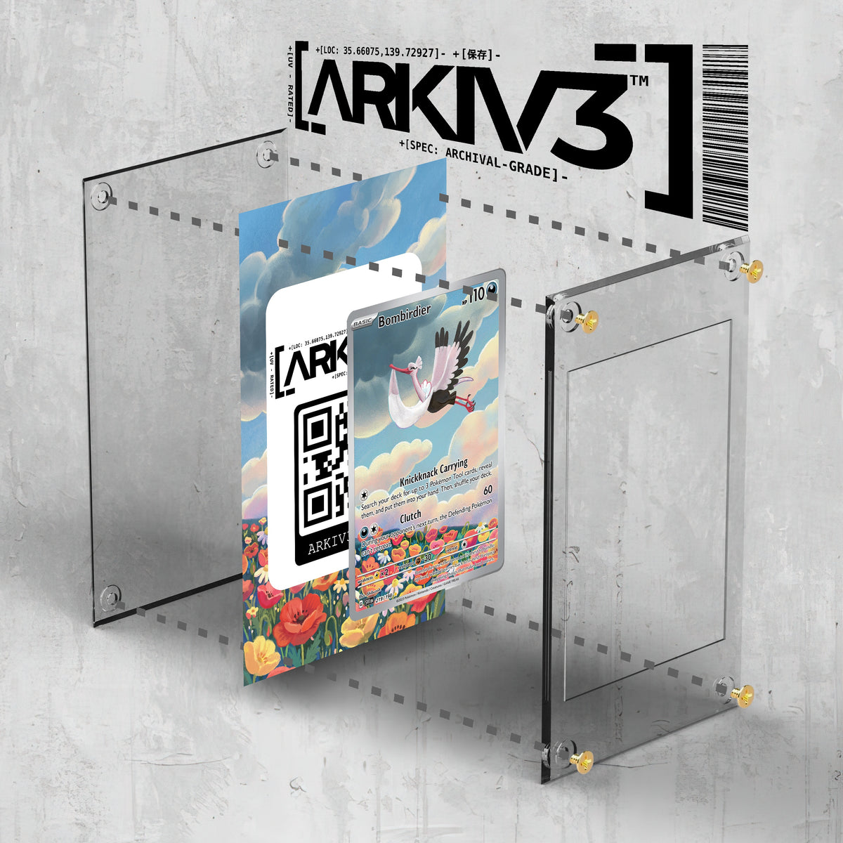 [UNIT: 219/198] // Bombirdier Extended Art Display Case - Raw