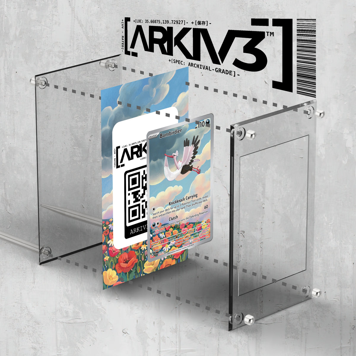 [UNIT: 219/198] // Bombirdier Extended Art Display Case - Raw
