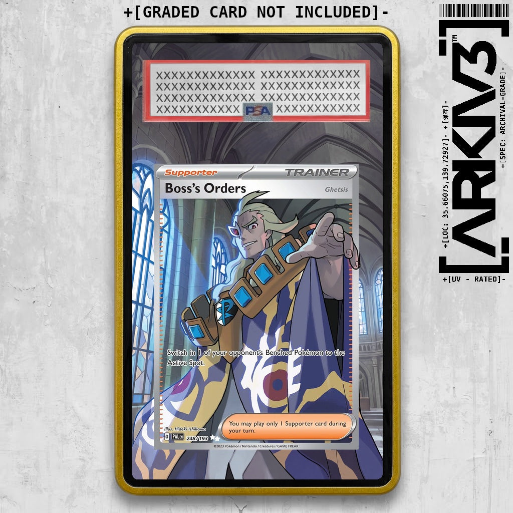ARKIV3 PSA graded front - Yellow