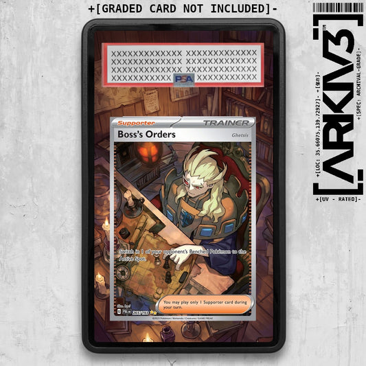 ARKIV3 PSA graded front - Black