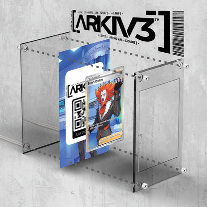 [UNIT: TG24/TG30] // Boss's Orders Extended Art Display Case - Raw