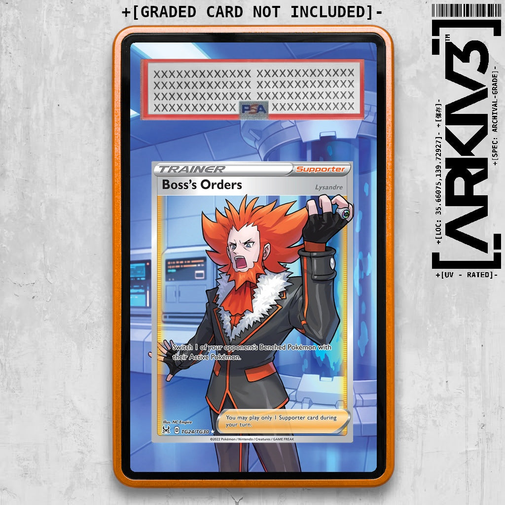 ARKIV3 PSA graded front - Orange
