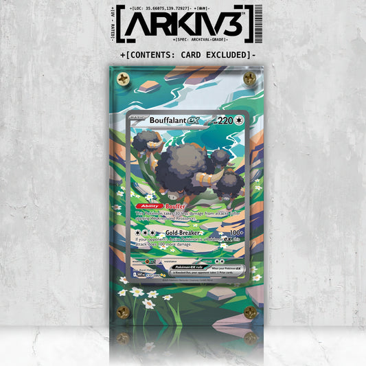 [UNIT: 170/86] // Bouffalant ex Extended Art Display Case - Raw