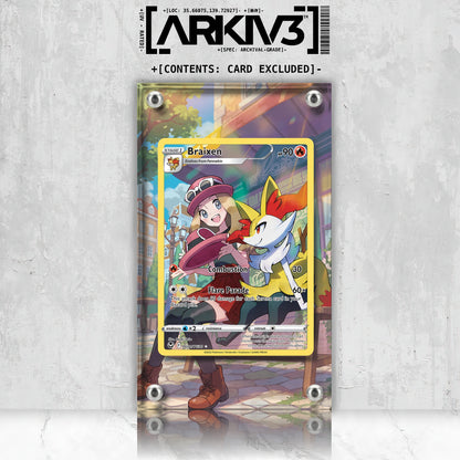 [UNIT: TG01/TG30] // Braixen Extended Art Display Case - Raw