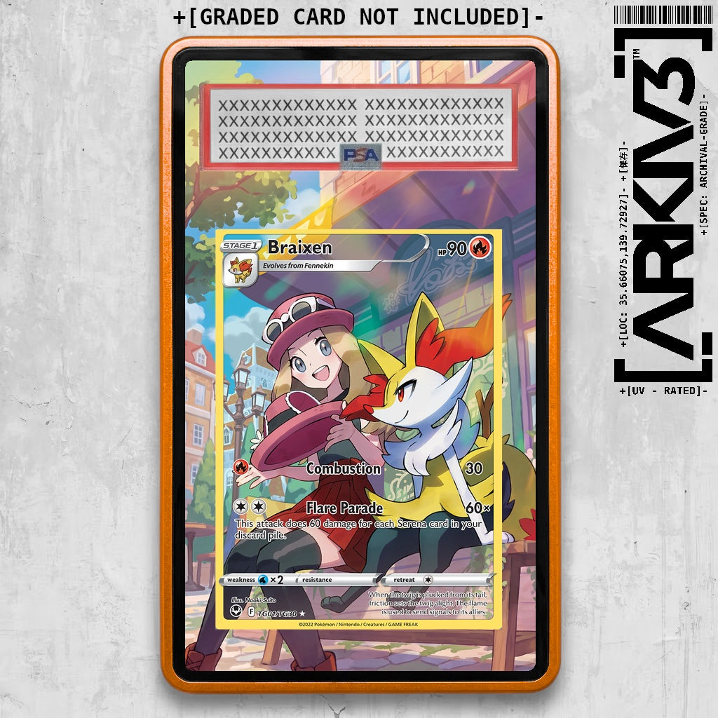 ARKIV3 PSA graded front - Orange