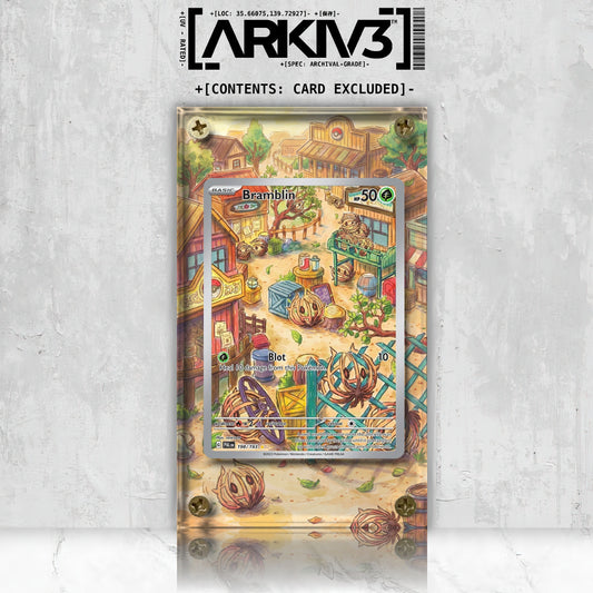 [UNIT: 198/193] // Bramblin Extended Art Display Case - Raw