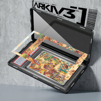 ARKIV3 PSA graded exploded mockup
