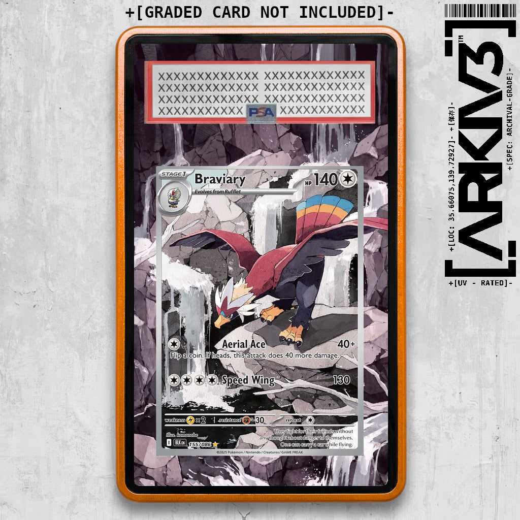 ARKIV3 PSA graded front - Orange
