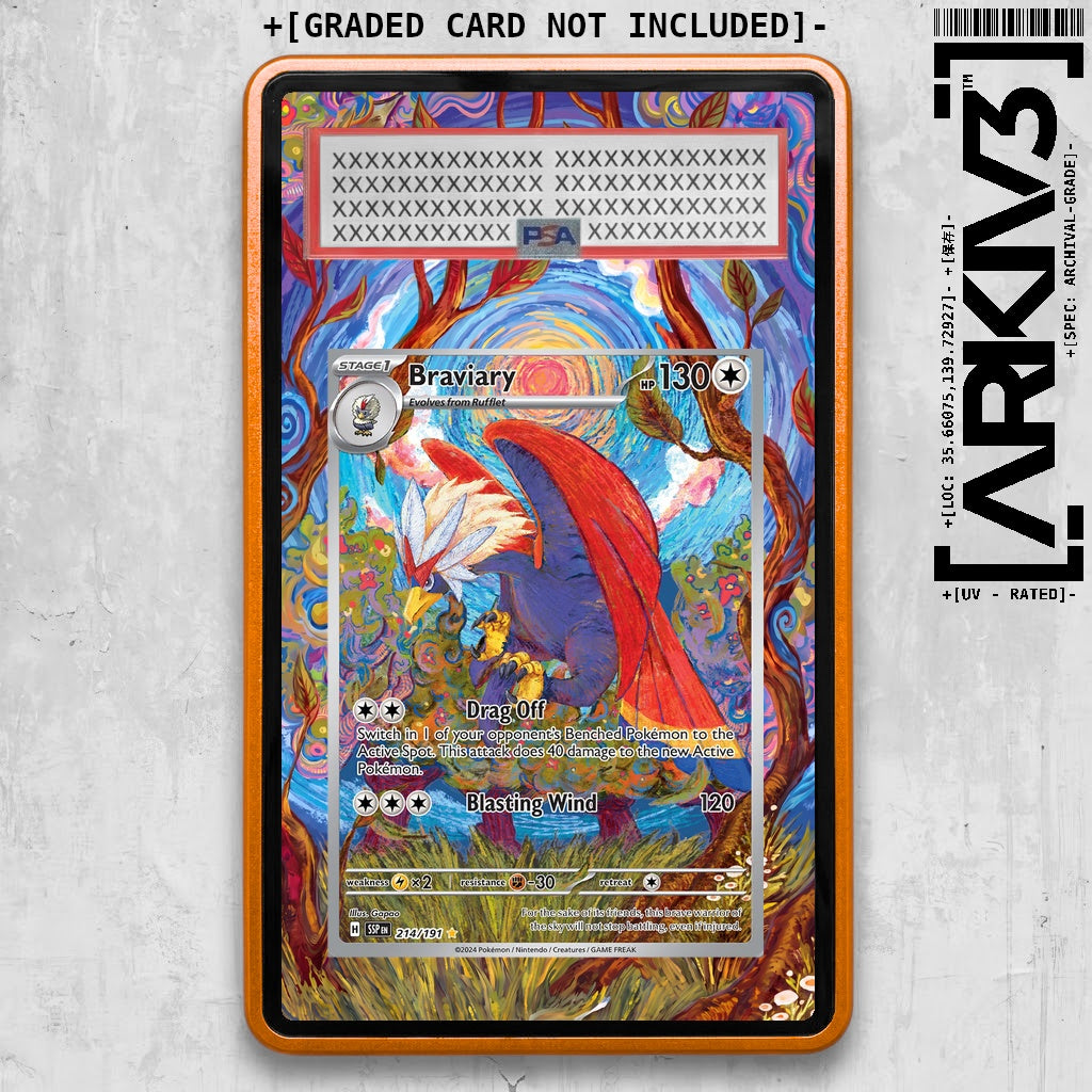 ARKIV3 PSA graded front - Orange