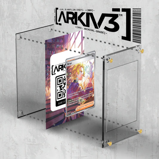 [UNIT: 171/142] // Briar Extended Art Display Case - Raw