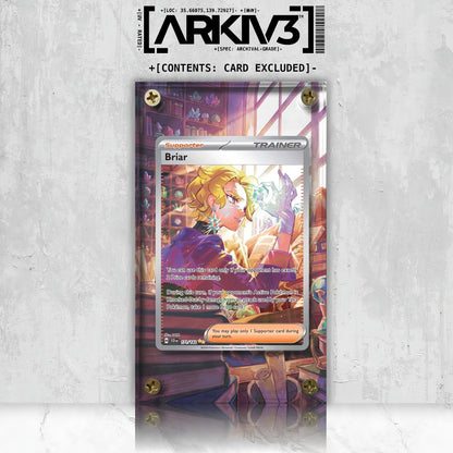 [UNIT: 171/142] // Briar Extended Art Display Case - Raw