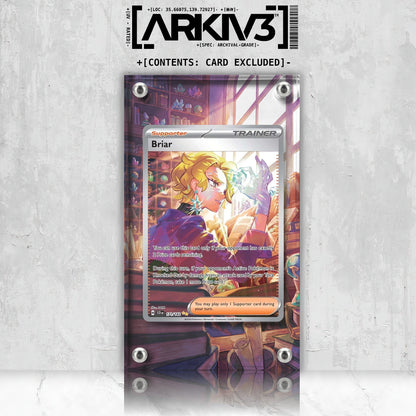 [UNIT: 171/142] // Briar Extended Art Display Case - Raw