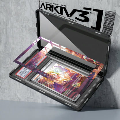 ARKIV3 PSA graded exploded mockup
