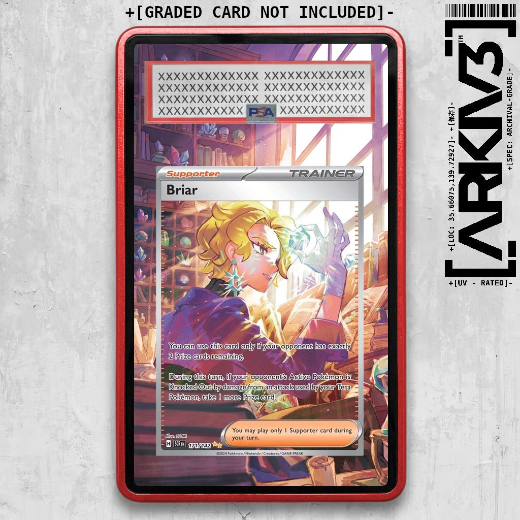 ARKIV3 PSA graded front - Red