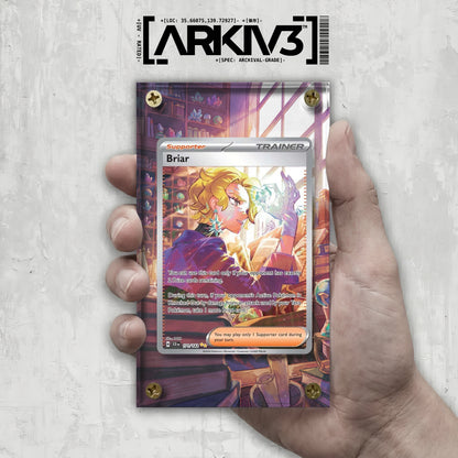 [UNIT: 171/142] // Briar Extended Art Display Case - Raw