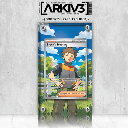 [UNIT: 179/159] // Brock's Scouting Extended Art Display Case - Raw