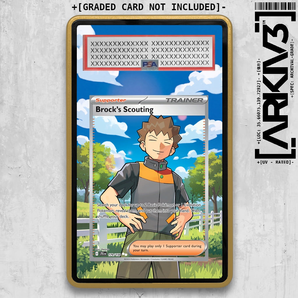 ARKIV3 PSA graded front - Gold