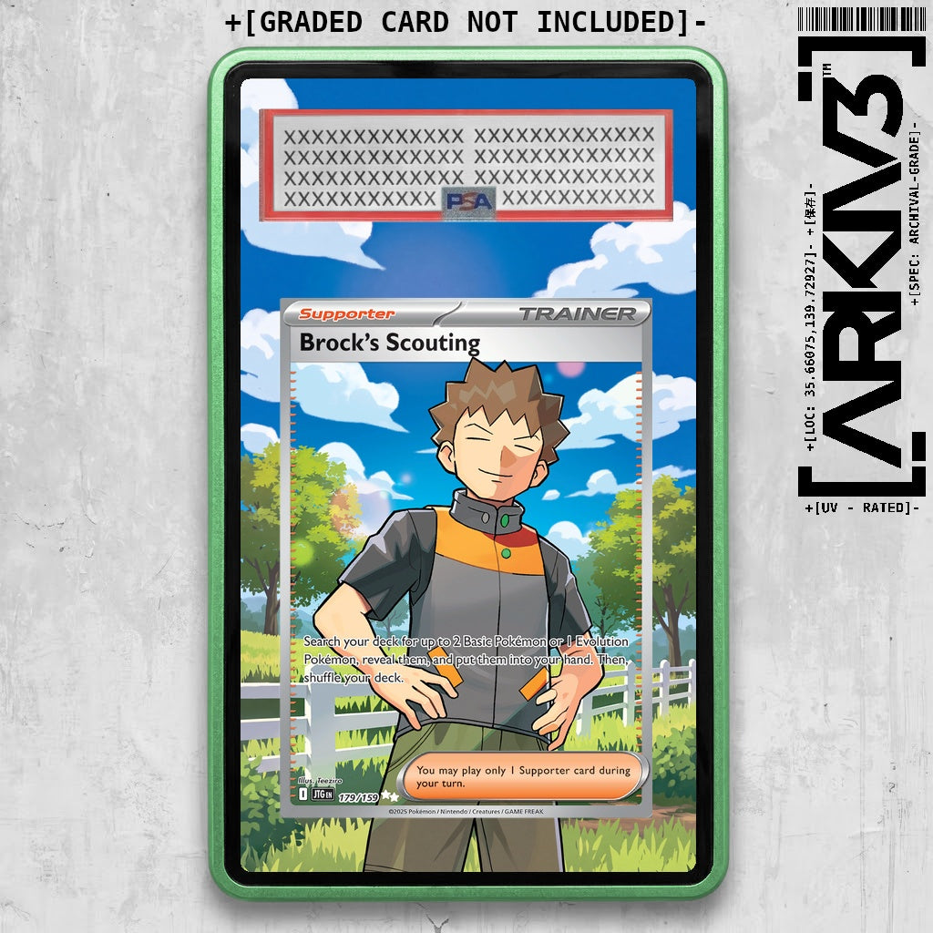 ARKIV3 PSA graded front - Green