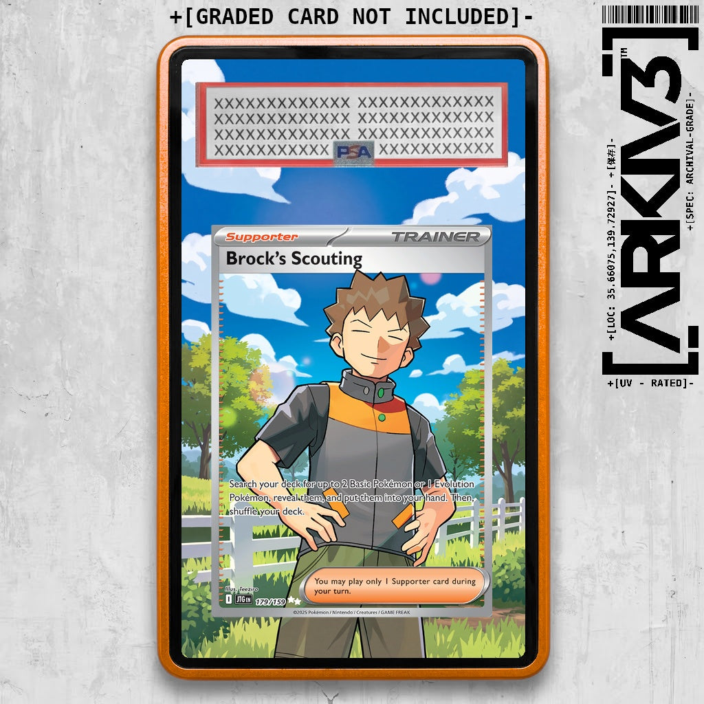 ARKIV3 PSA graded front - Orange