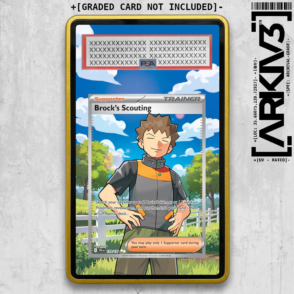 ARKIV3 PSA graded front - Yellow