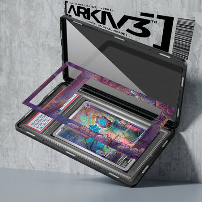 ARKIV3 PSA graded exploded mockup