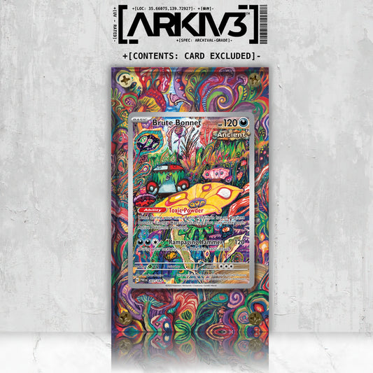 [UNIT: 207/182] // Brute Bonnet Extended Art Display Case - Raw