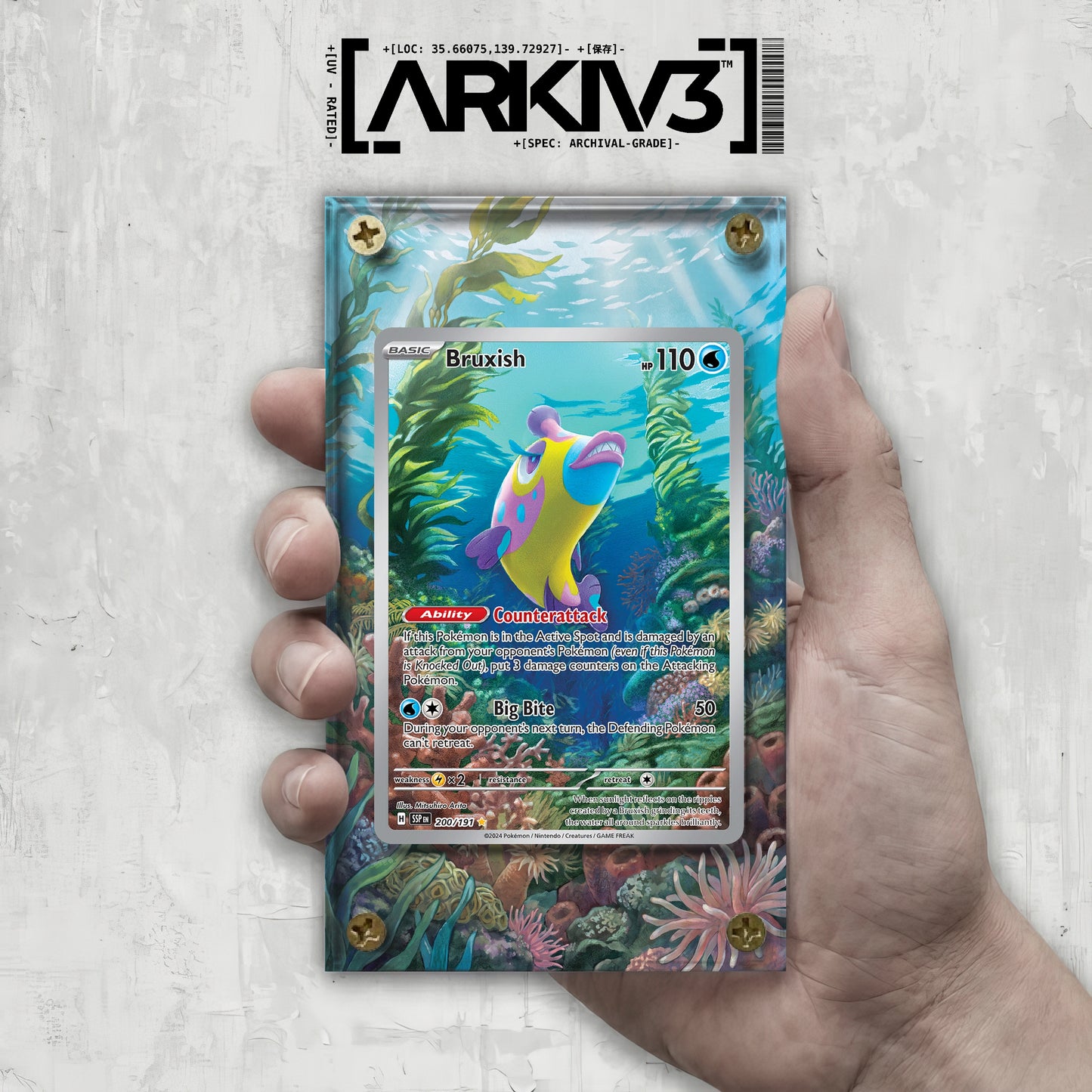 [UNIT: 200/191] // Bruxish Extended Art Display Case - Raw