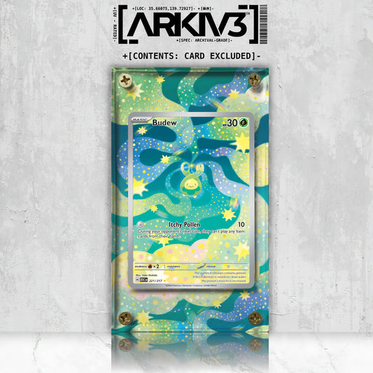 [UNIT: 221/217] // Budew Extended Art Display Case - Raw