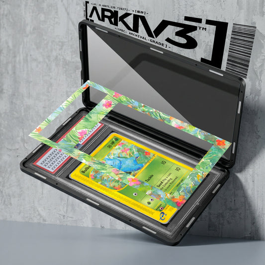 ARKIV3 PSA graded exploded mockup