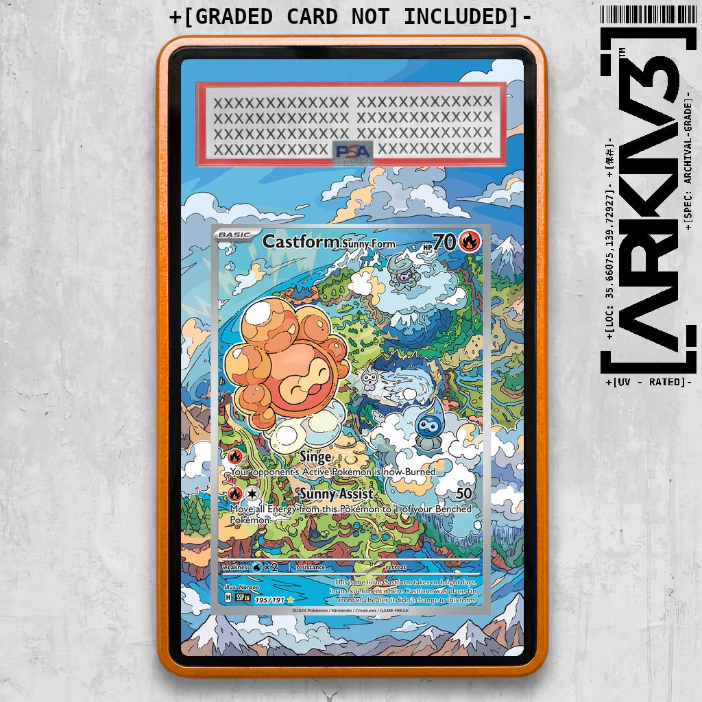 ARKIV3 PSA graded front - Orange