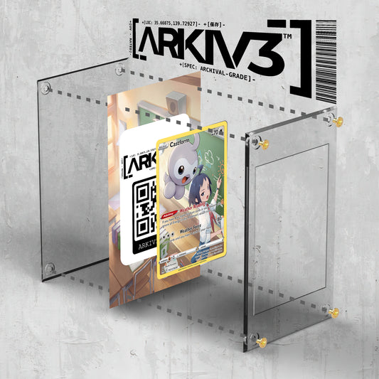 [UNIT: TG11/TG30] // Castform Extended Art Display Case - Raw