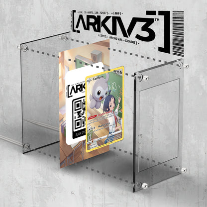[UNIT: TG11/TG30] // Castform Extended Art Display Case - Raw