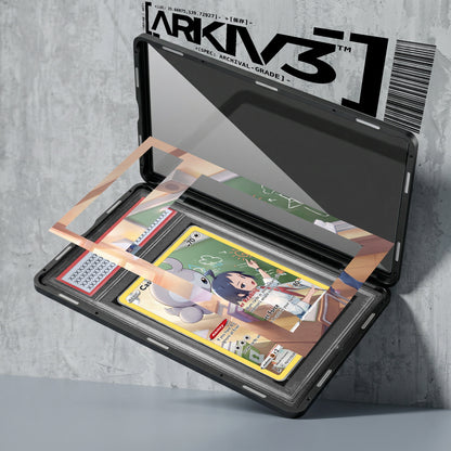 ARKIV3 PSA graded exploded mockup