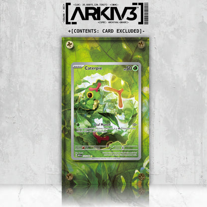 [UNIT: 172/165] // Caterpie Extended Art Display Case - Raw