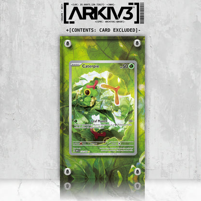 [UNIT: 172/165] // Caterpie Extended Art Display Case - Raw