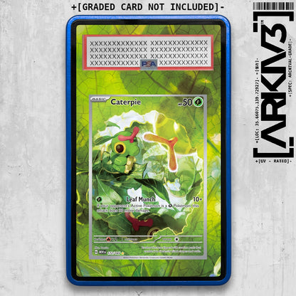 [UNIT: 172/165] // Caterpie Extended Art Display Case - Graded