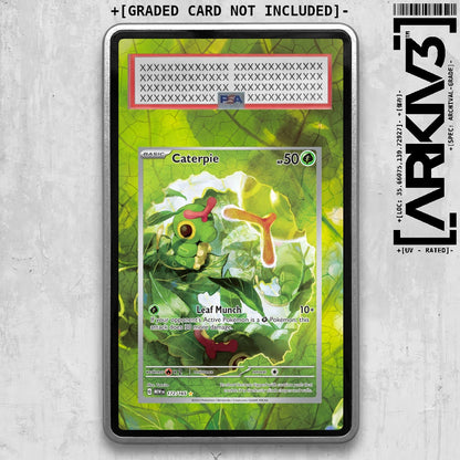[UNIT: 172/165] // Caterpie Extended Art Display Case - Graded