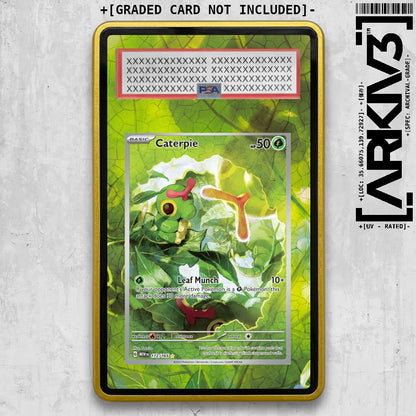 [UNIT: 172/165] // Caterpie Extended Art Display Case - Graded