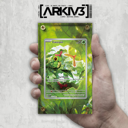 [UNIT: 172/165] // Caterpie Extended Art Display Case - Raw