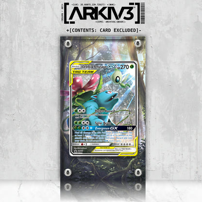 [UNIT: SM167/248] // Celebi & Venusaur-GX Extended Art Display Case - Raw