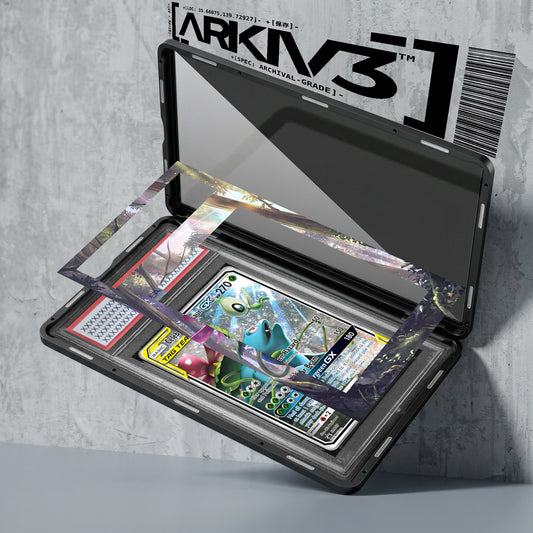 ARKIV3 PSA graded exploded mockup