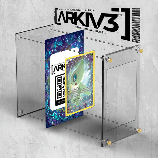 [UNIT: XY111] // Celebi Extended Art Display Case - Raw