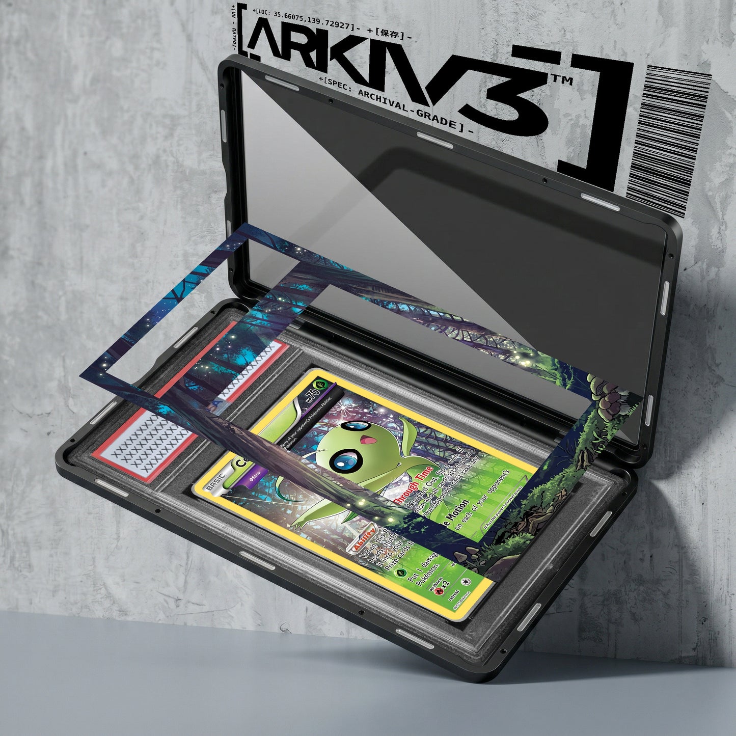 [UNIT: XY93/211] // Celebi Extended Art Display Case - Graded