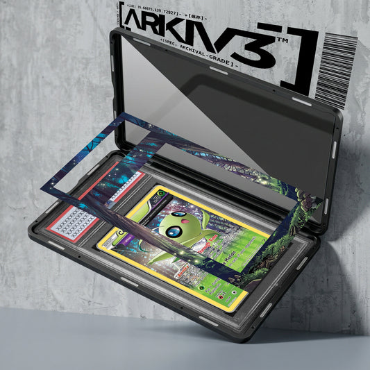 ARKIV3 PSA graded exploded mockup